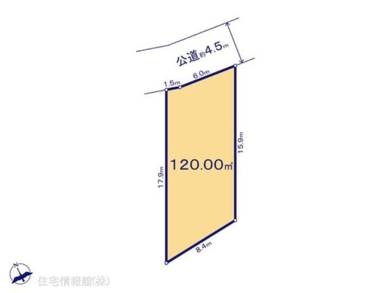 区画図 図面と異なる場合は現況を優先