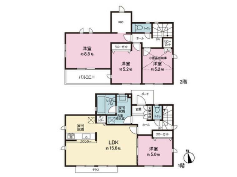 間取り図 間取り図です。