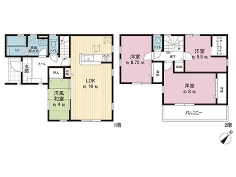 間取り図 間取図です。図面と異なる場合は現況を優先させていただきます。