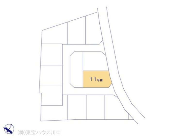 区画図 図面と異なる場合は現況を優先