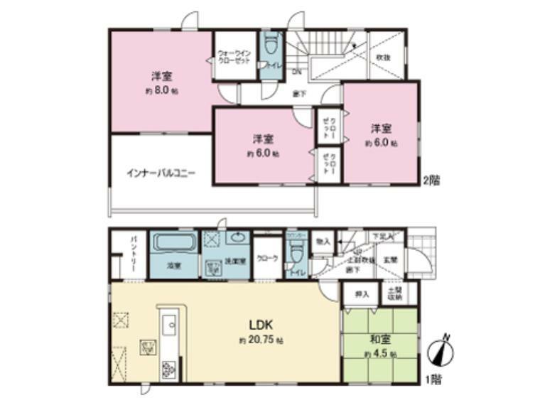 間取り図 間取図です。図面と異なる場合は現況を優先させていただきます。