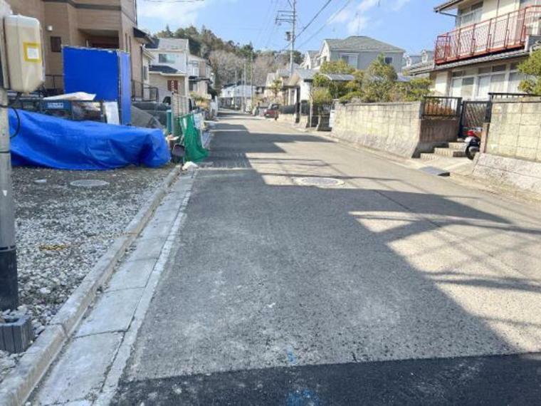 現況写真 前面道路です。