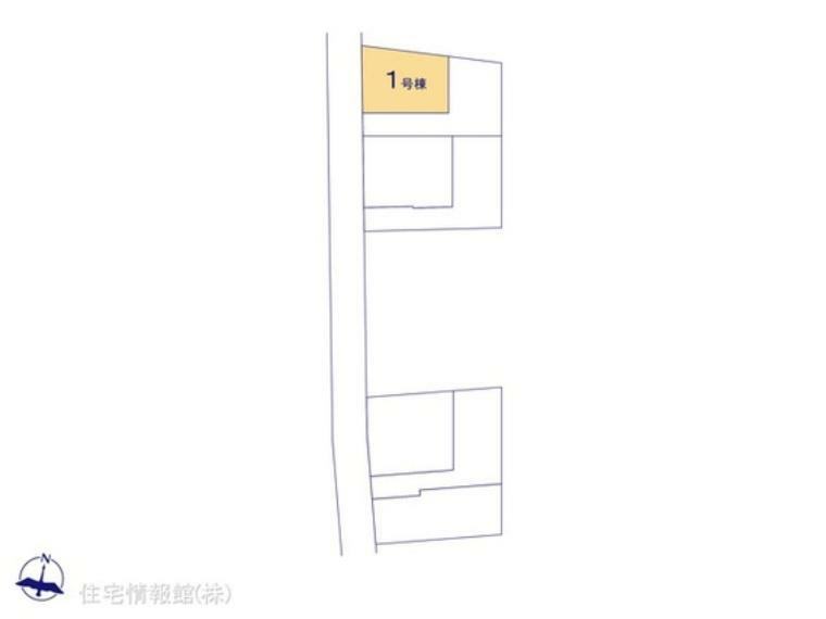 区画図 図面と異なる場合は現況を優先