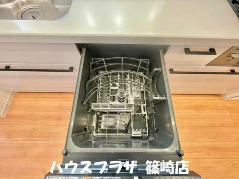 【食洗機】家事の時短に役立つ食洗機！水切りとしてもご使用ください