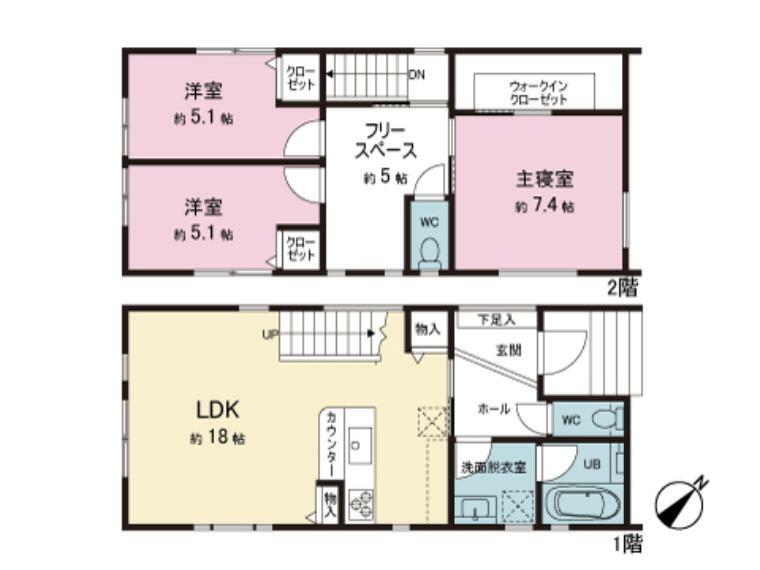 間取図です。