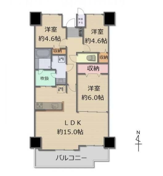 間取り図 （間取図）