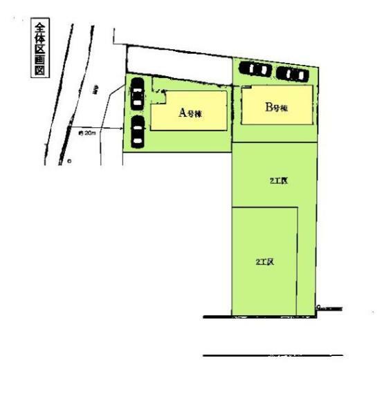 間取り図・図面 カースペースは2台付き！セカンドカー持ちの方や急な来客時にも安心ですね。 物件探しのご条件・ご要望などありましたら、何なりと弊社スタッフまでお申し付けください！