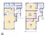 間取り図 【間取り図:3LDK】広々フリースペースや各居室収納など設計士拘りの間取りになっております。