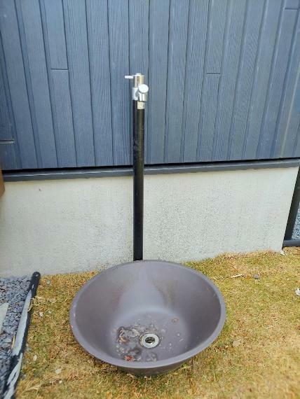 お庭の外水栓