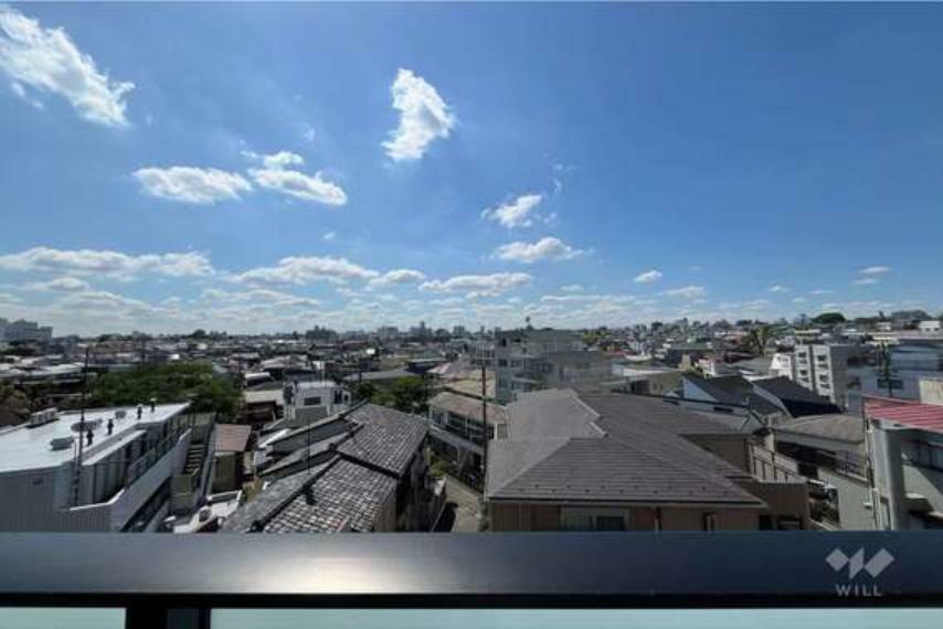 バルコニーからの眺め（西方向）［2024年4月25日撮影］