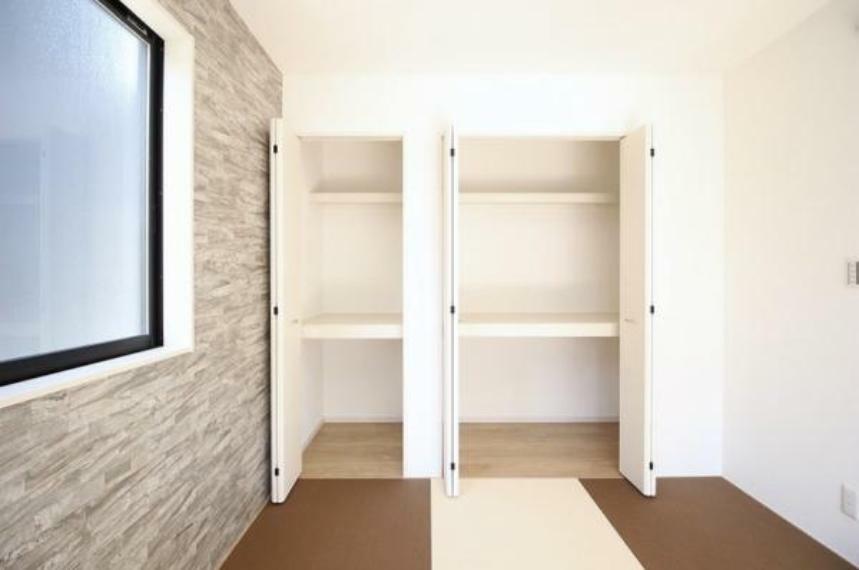 収納 全居室収納スペース付で広々住空間