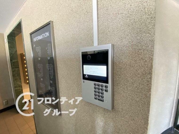 防犯面も安心のオートロックマンション