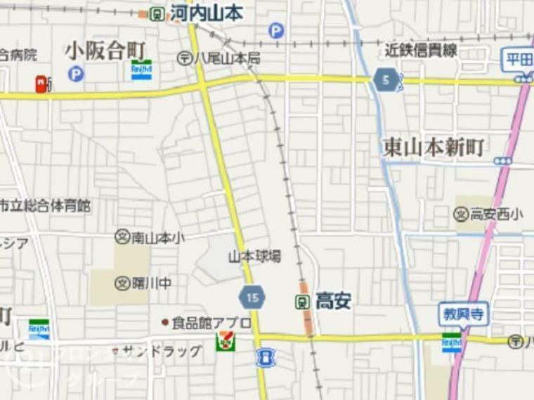 八尾市山本町南5丁目(4LDK)の間取り