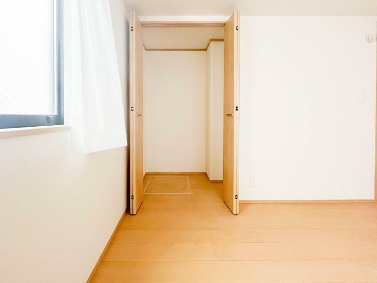 収納 （D号棟）限られたスペースを有効に活用できる壁面クローゼット。