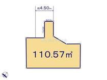 接面道路:位置指定道路　35m2持分3500分の310　4.69m2持分469分の186