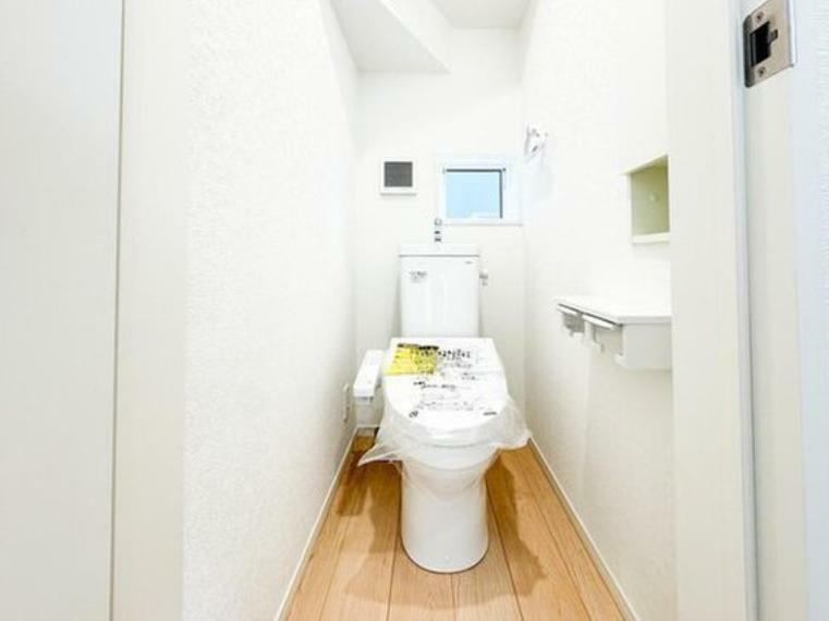 トイレ シンプルながら機能美、使いやすいトイレエリアです。