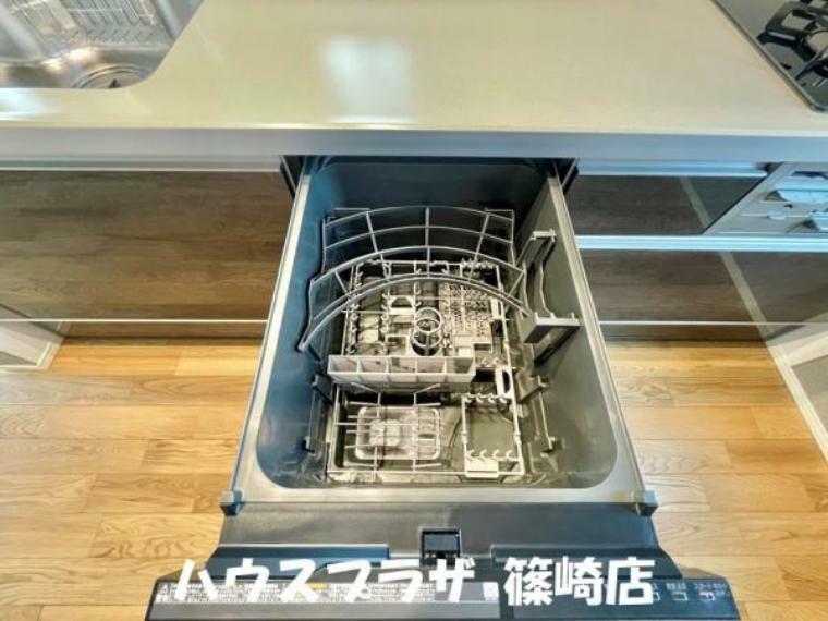 【食洗機】家事の時短に役立つ食洗機！水切りとしてもご使用ください