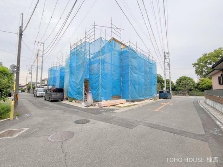 現況写真 前面道路含む現地