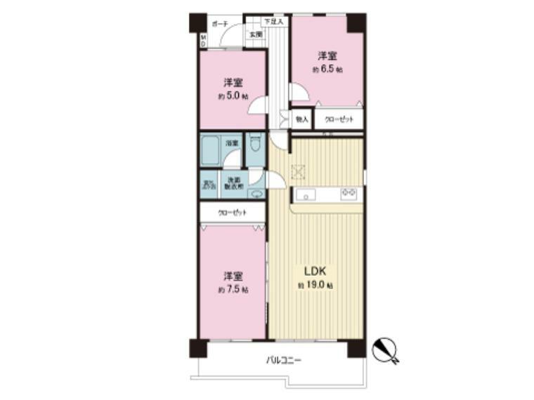 間取り図 間取図です。図面と異なる場合は現況を優先させていただきます。