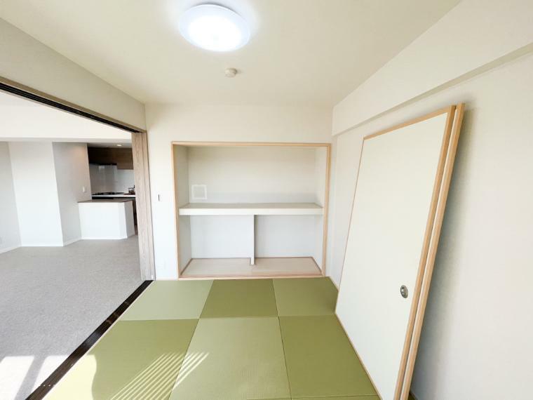 和室 【和室約6帖】琉球畳を使用した高級感のある和室