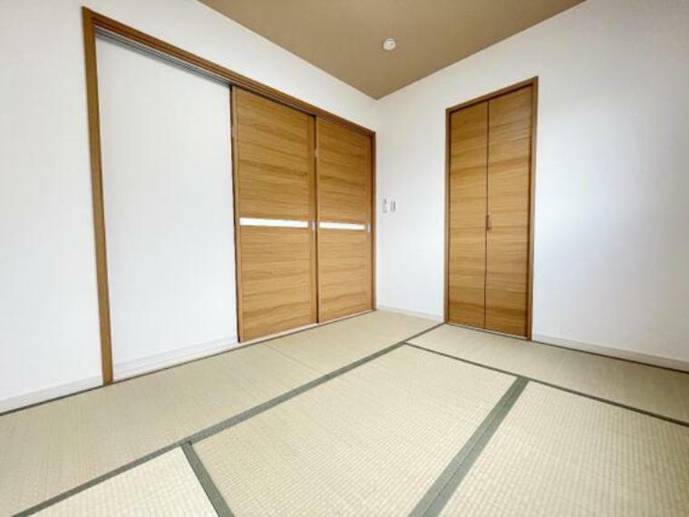 和室 リビングにつながる和室は、お昼寝やキッズルームとしても利用できます。