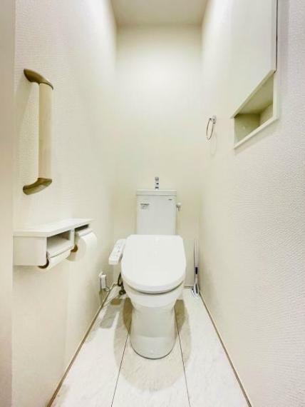 トイレ 清潔感溢れるトイレスペース