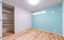 子供部屋 「Bed Room」落ち着いた色合い、シンプルなデザイン。 寝室として大事なお部屋です。