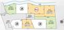 土地図面 全8区画の内、残り2区画となりました。迷っているお客様はお早目のご見学をおススメします！