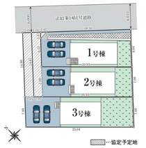 「稲城市坂浜4丁目」新築分譲2階建ての大型4LDK！　カースペース並列2台です！