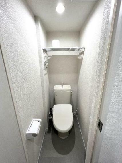 ほっと安らげるトイレ空間です。