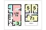 間取り図 3LDK＋畳コーナー、オール電化、南向きバルコニー【建物面積85.86m2（25.97坪）】
