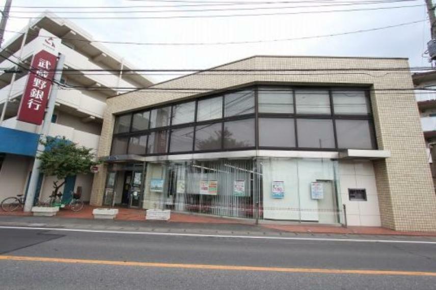銀行・ATM 【銀行】武蔵野銀行 新座南支店まで680m