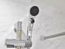 2号棟　スイッチ付シャワーヘッド　【立川市上砂町3丁目】  浴室のシャワーは手元で止水ができるスイッチ付シャワーヘッドにより、さらに節水効果がアップします。　
