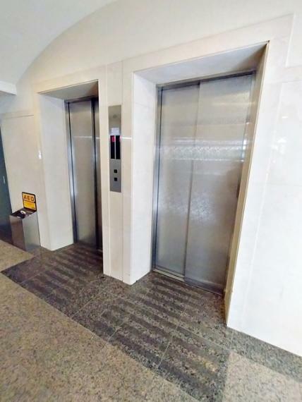 エレベーターがあるため重たい荷物があっても楽に移動ができますね！