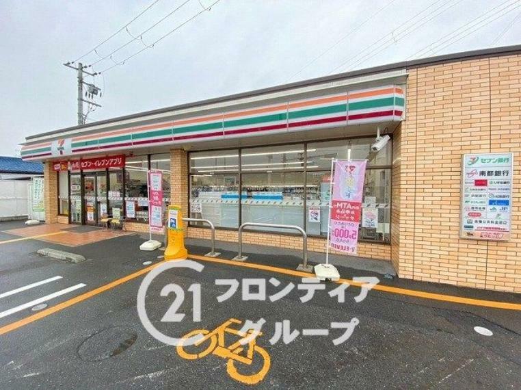 コンビニ コンビニ セブンイレブン　生駒有里町店