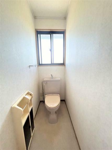 トイレ 【6月9日まで現況販売】1階トイレ写真。