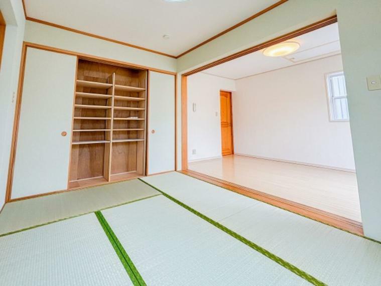 和室 和室は癒しの空間で畳のい草はリラックス効果もあります。