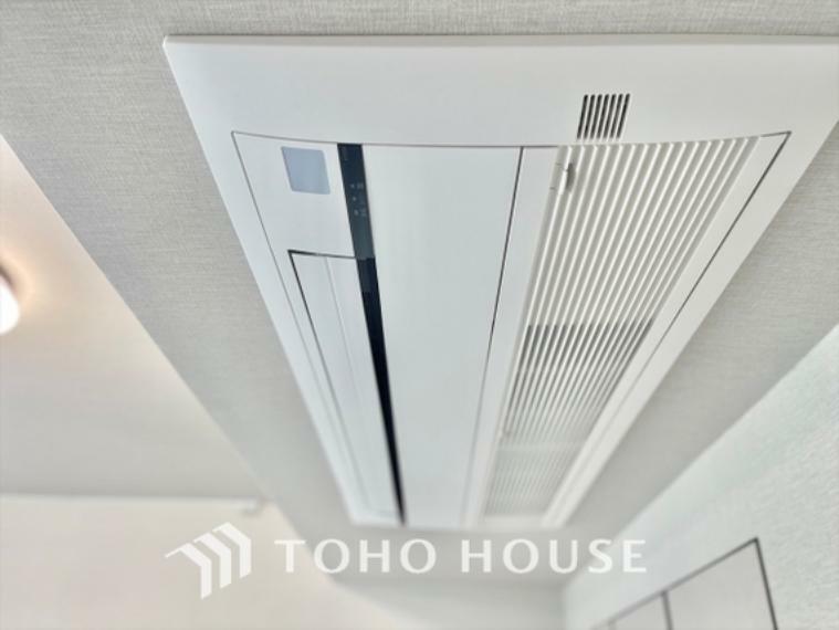 冷暖房・空調設備 エアコン新品のエアコンが標準装備。