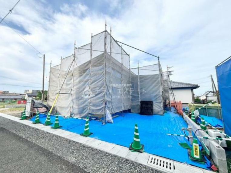 現況外観写真 2024年5月20日 撮影　宮崎インター・ニトリモール宮崎に近いエリアに新築平屋一戸建てが完成予定です！