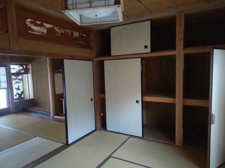 和室 【リフォーム前写真】1階和室はクリーニングと畳の表替えを行います。