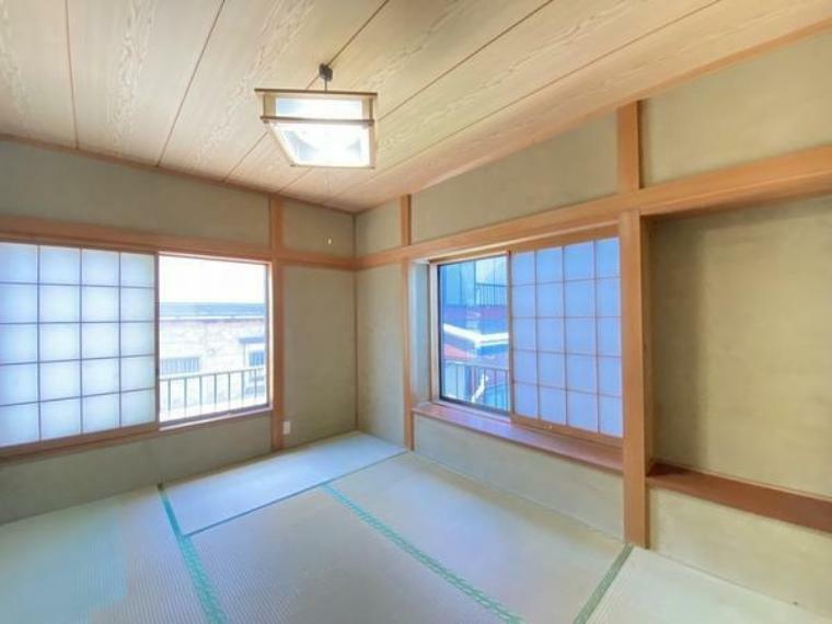 和室 2階には陽当たり、風通し良好な和室をご用意。