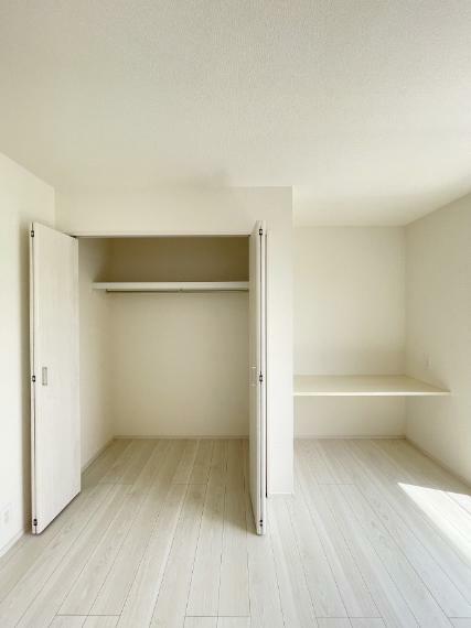 収納 全ての居室に収納が付いていて、居住スペースを広く使えます。
