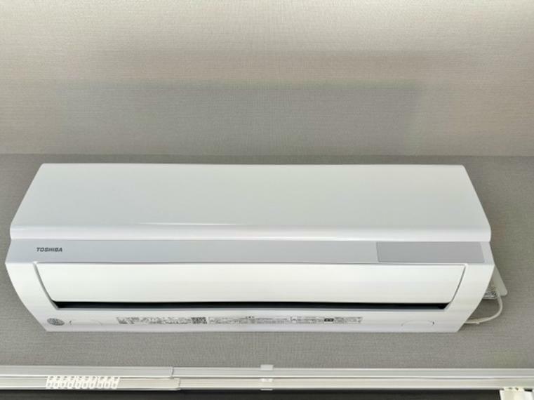 冷暖房・空調設備 エアコン2基、新規に設置。