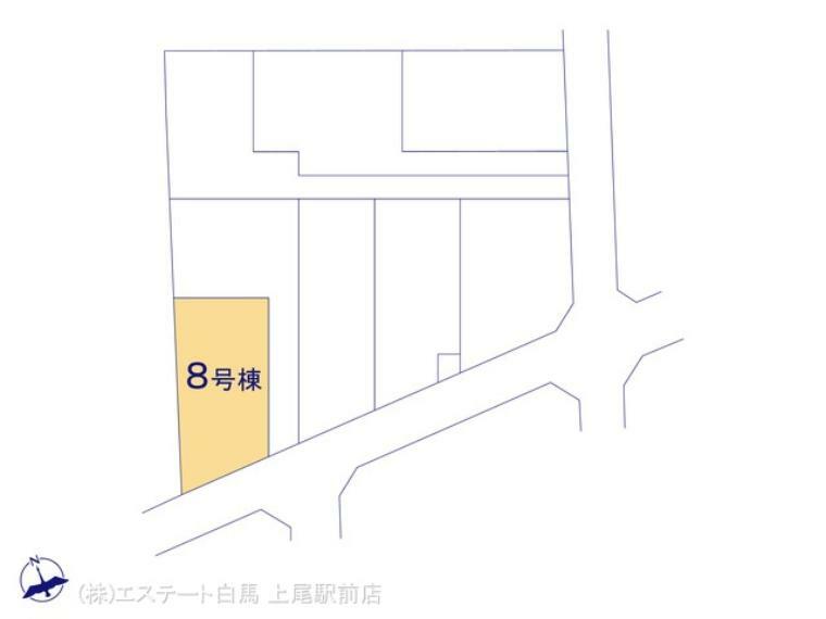 区画図 図面と異なる場合は現況を優先