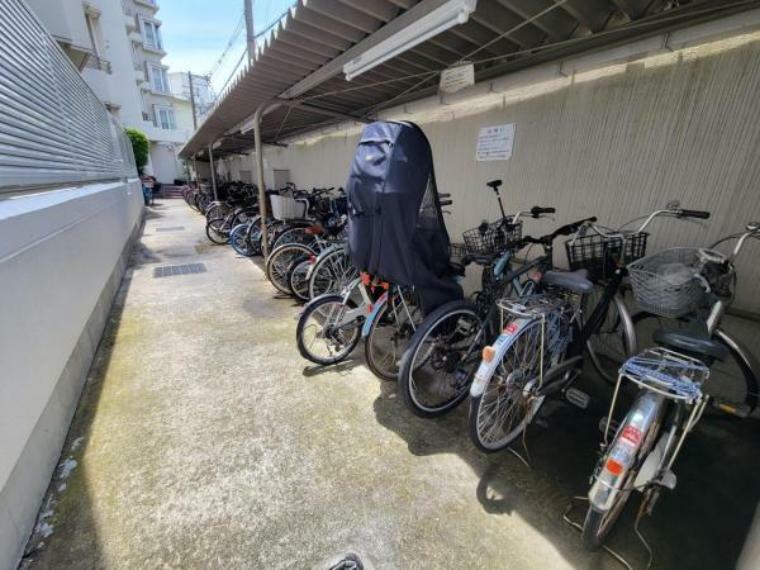 駐輪場 自転車置き場:管理が行き届いています。