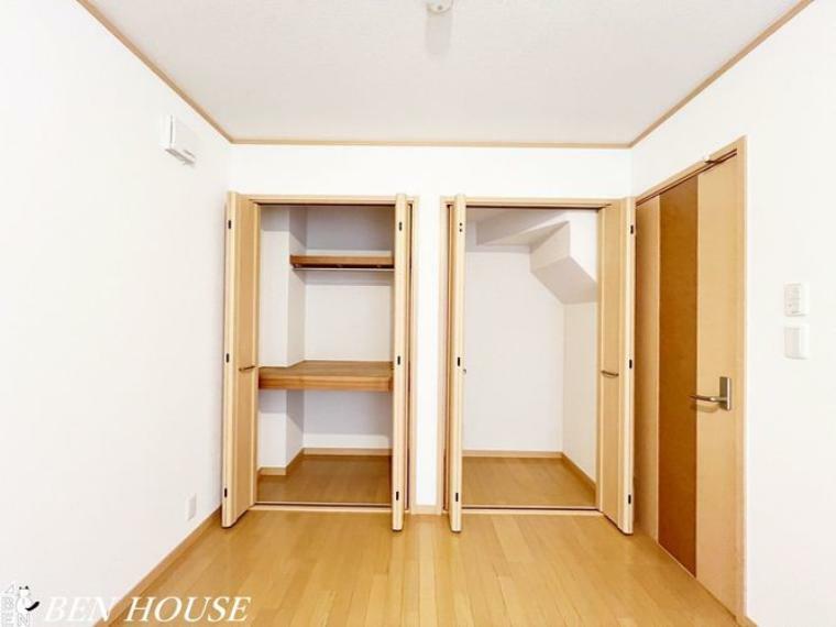 収納 居室にはクローゼットがあるので、お部屋を広く使うことが出来ます。