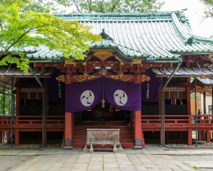 【寺院・神社】赤坂氷川神社まで421m