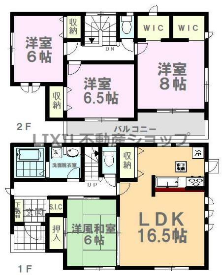 間取り図 【間取り図】間取り図です。