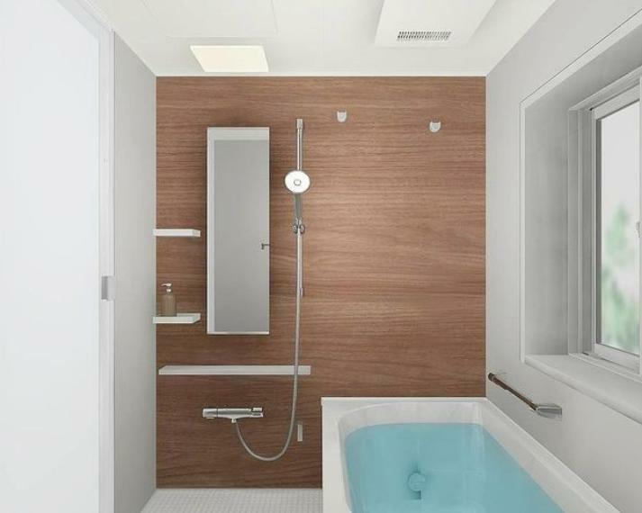 浴室 【ユニットバス】※画像は完成予定パースです。画像にある家具はCG加工によるイメージで、価格に含まれません。