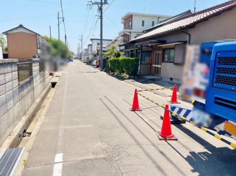 現況写真 前面道路 2024年6月12日撮影